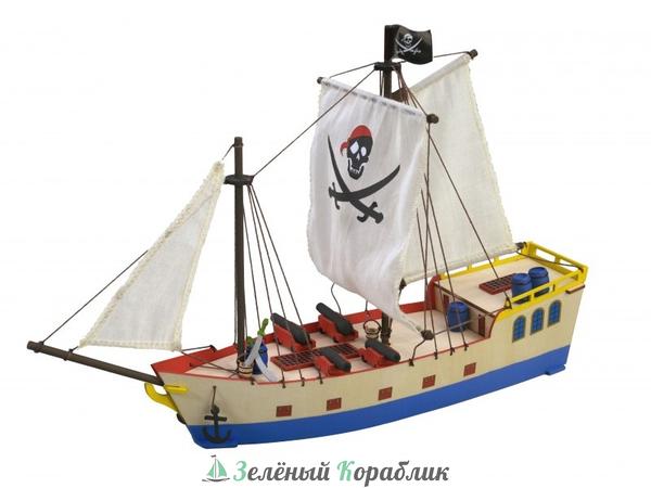 AL30509B Собранная деревянная модель корабля Artesania Latina PIRATE SHIP BUILT