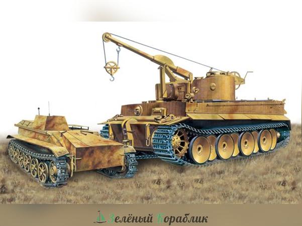 6865D Танк "Bergepanzer Tiger I" mit Borgward IV Ausf.A Heavy Demolition Charge Vehicle