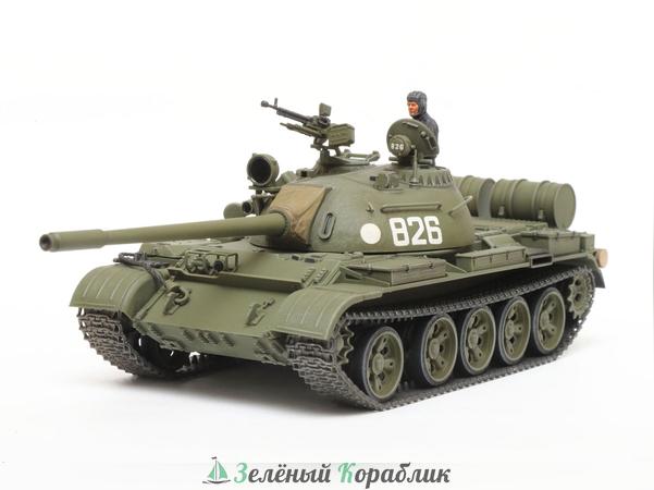 32598 Советский танк Т-55 с фигурой командира