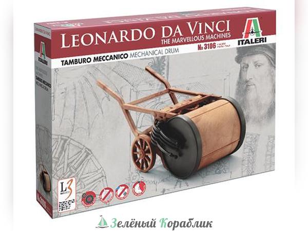 3106IT Механический барабан Leonardo Da Vinci 