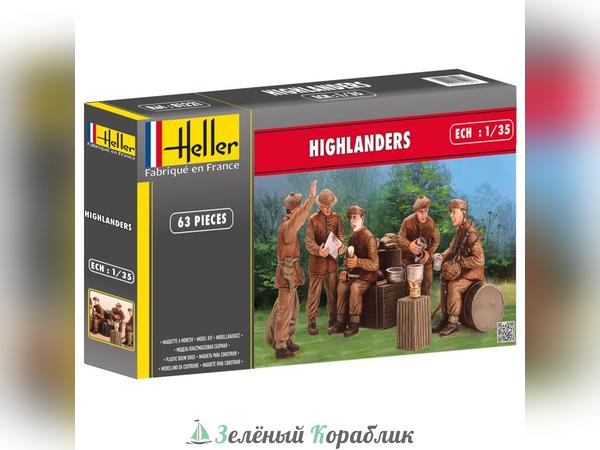 HE81221 Солдаты Шотландского горного полка Highlanders