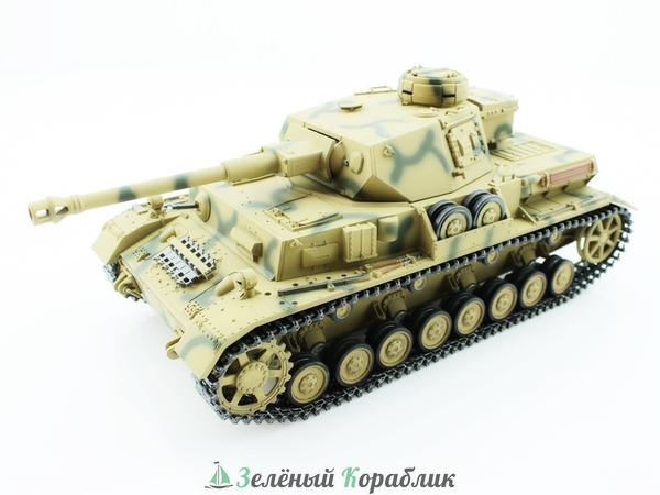 TG3859-1V-P Р/У танк Taigen 1/16 Panzerkampfwagen IV Ausf.F2.Sd.Kfz (Германия) 2.4G, RTR