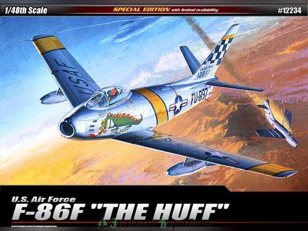 AC12234 Американский самолёт F-86F "The Huff"