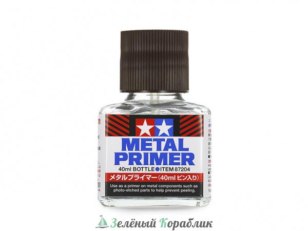87204 Грунтовка жидкая (прозрачная) Metall Primer, 40 мл