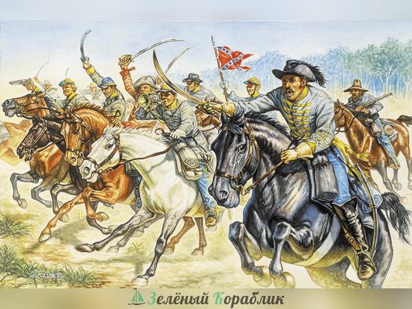 6011IT Солдаты  Confederate Cavalry (American Civil War)
