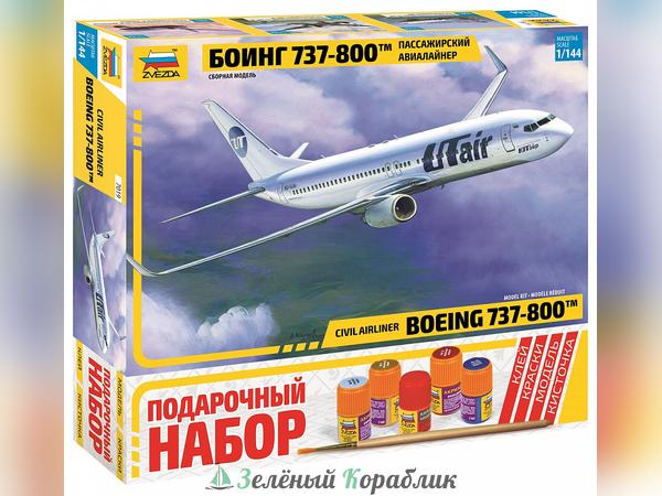 ZV7019P Пассажирский авиалайнер "Боинг 737-800"