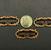 DV140 Табличка «Канонерский йол», 40×17 мм, чёрная