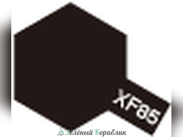 80385 Tamiya XF-85 Rubber Black (Черная резина матовая) краска эмалевая, 10 мл