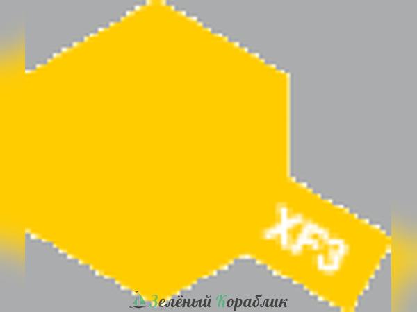 81703 Tamiya  XF-3 Flat Yellow (Желтый, матовый) краска акриловая, 10мл