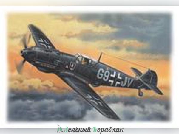 ICM-72134 Немецкий Ночной Истребитель Bf 109E-4 WWII