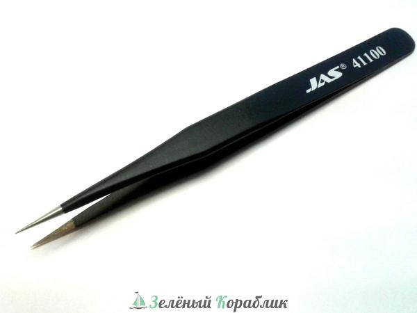 JAS41100 Пинцет прямой, 120 мм