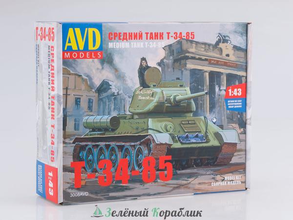 3008AVD Средний танк T-34-85