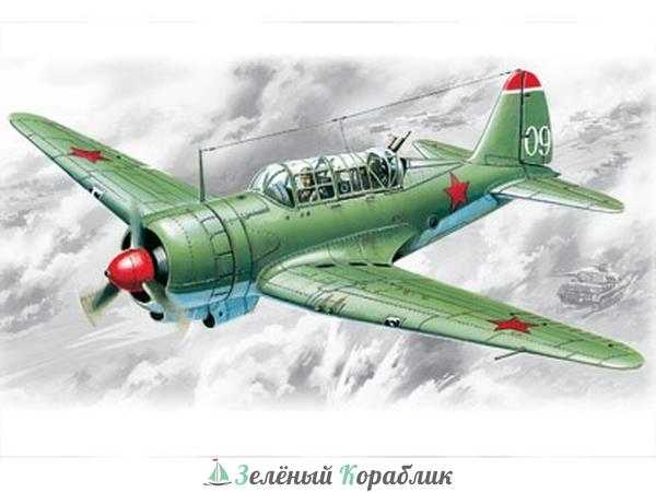 ICM-72081 Су-2, советский легкий бомбардировщик II Мировой войны